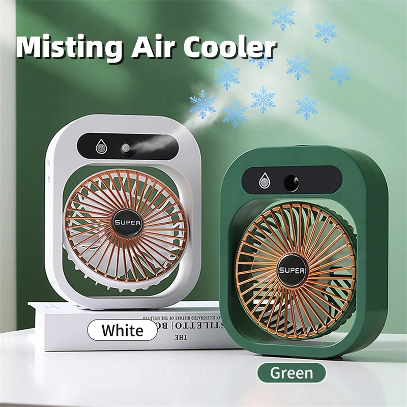 Portable Misting Air Cooler - Energy-Efficient Tabletop Cooling Device - Image 17