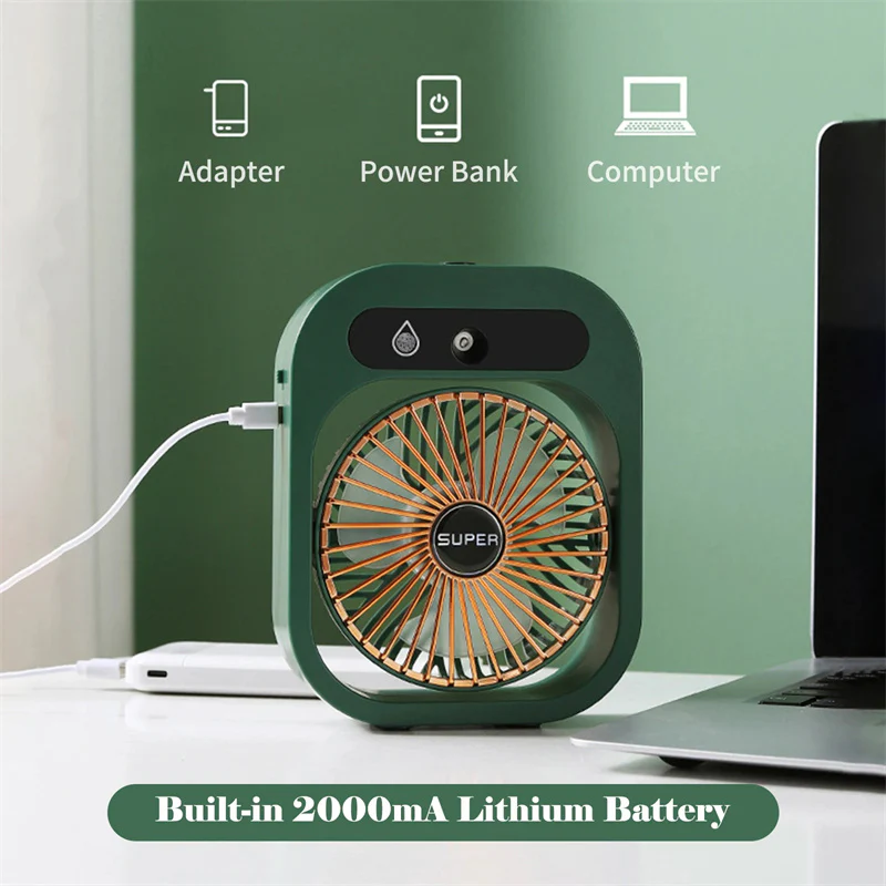 Portable Misting Air Cooler - Energy-Efficient Tabletop Cooling Device - Image 20