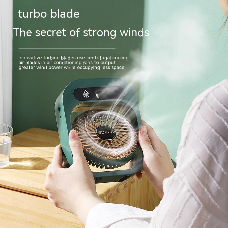 Portable Misting Air Cooler - Energy-Efficient Tabletop Cooling Device - Image 23