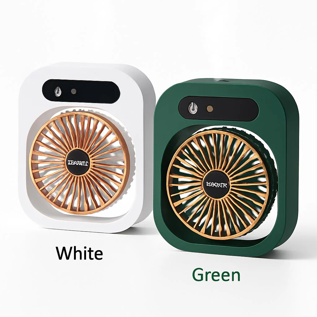 Portable Misting Air Cooler - Energy-Efficient Tabletop Cooling Device - Image 3