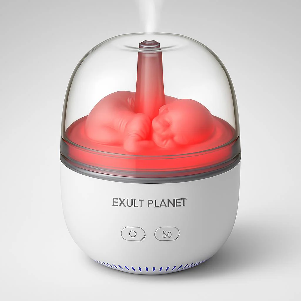 Eco-Friendly Aromatherapy Humidifier with Colorful Lights - Image 10
