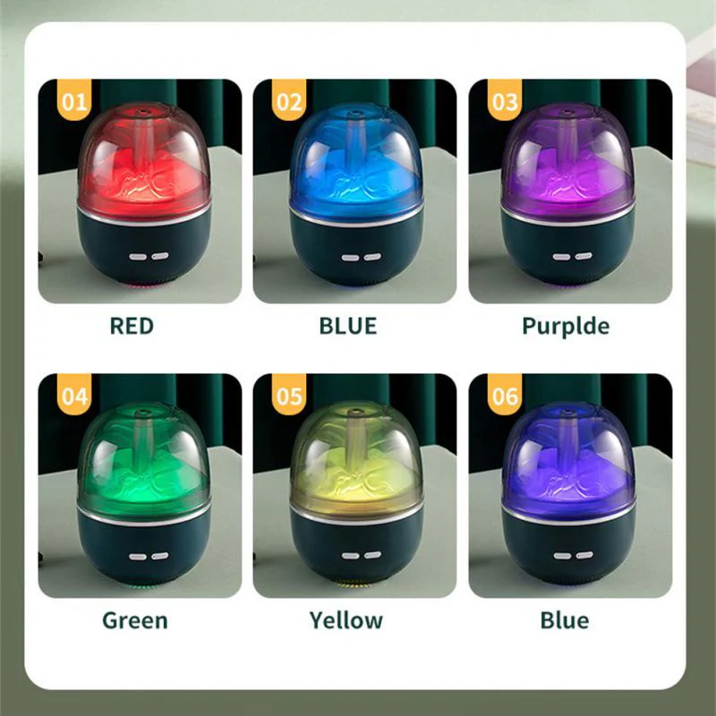 Eco-Friendly Aromatherapy Humidifier with Colorful Lights - Image 14