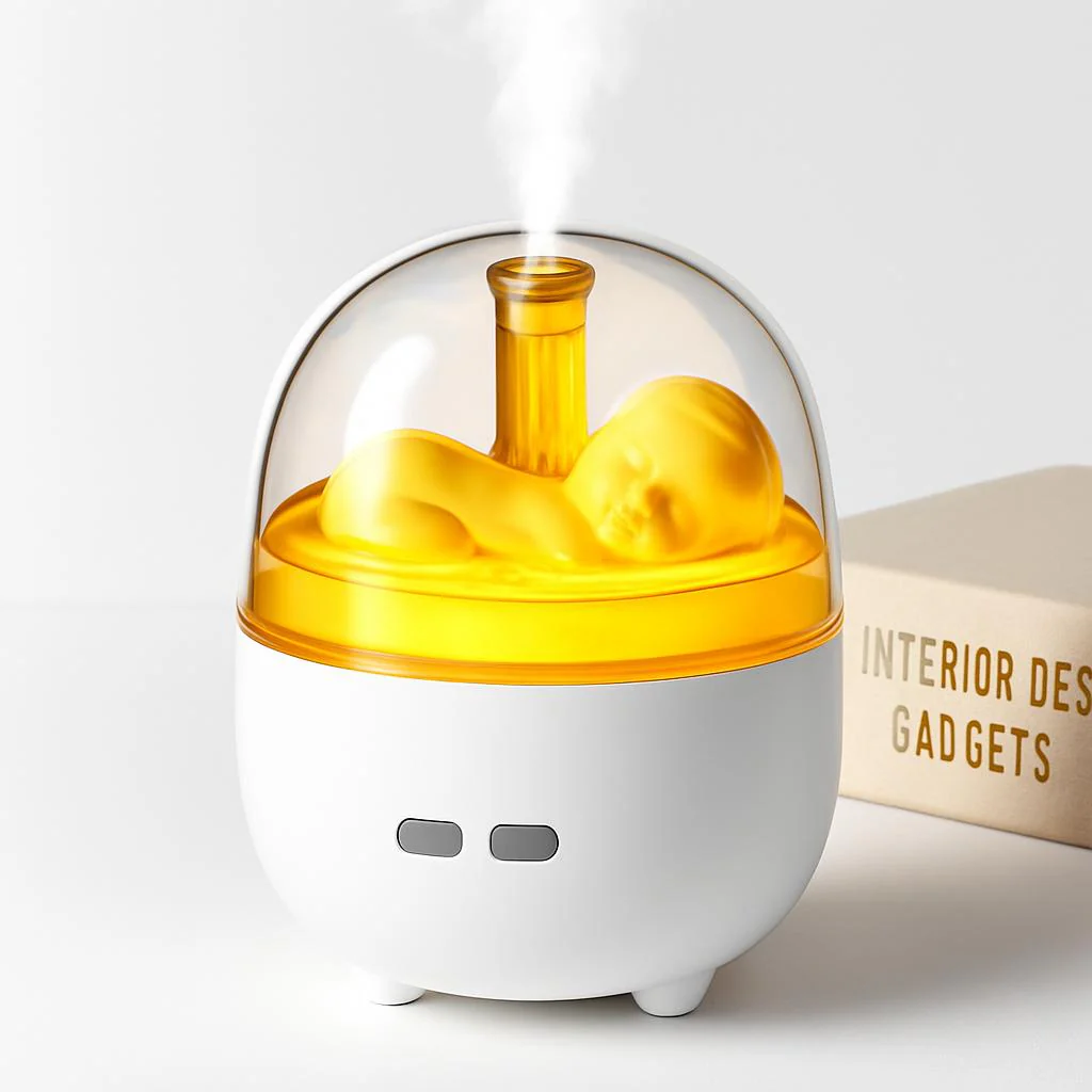Eco-Friendly Aromatherapy Humidifier with Colorful Lights - Image 6
