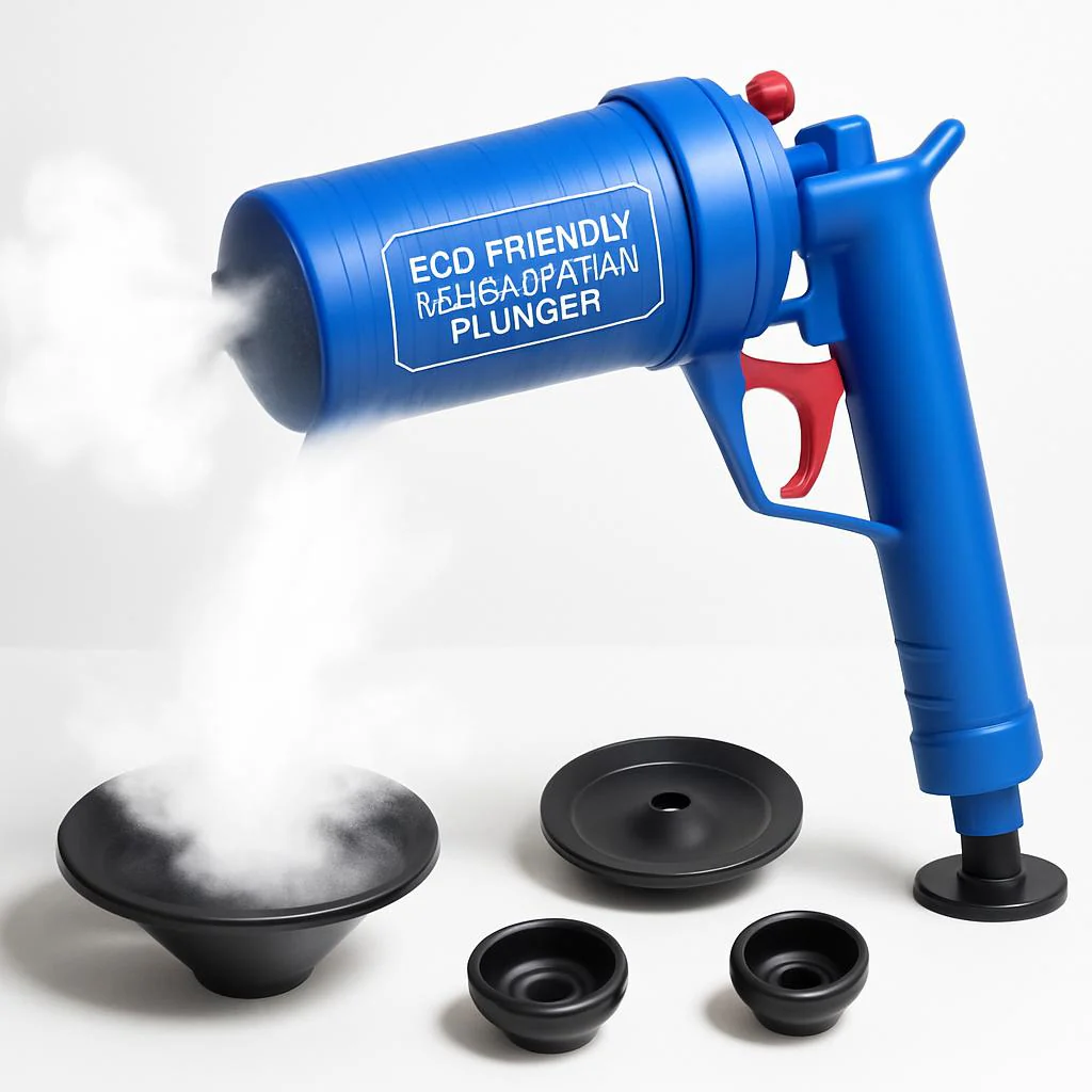 Eco-Friendly Reusable Drain Plunger - Image 5
