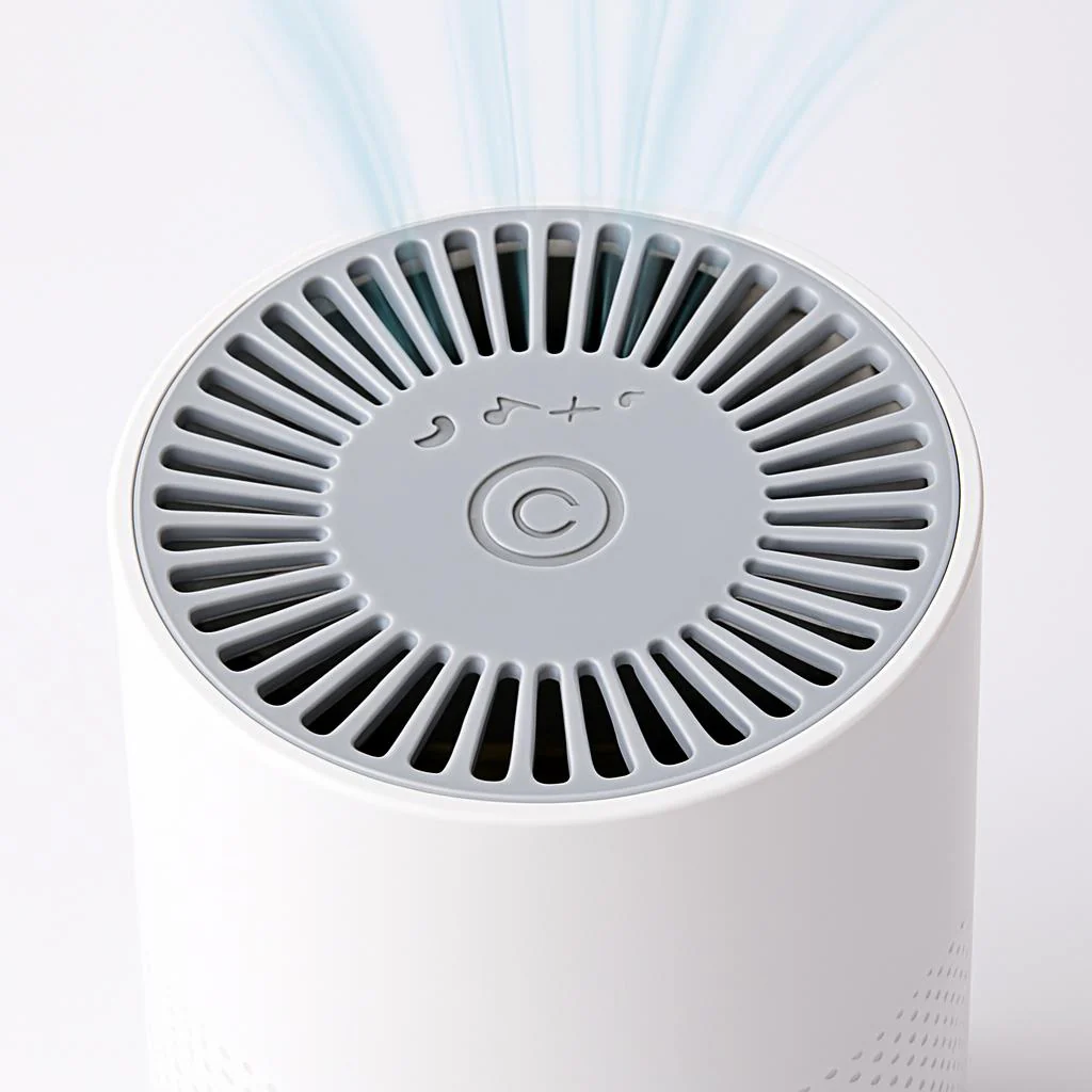 Energy-Efficient Cylindrical Air Purifier with Washable Filters - Image 3