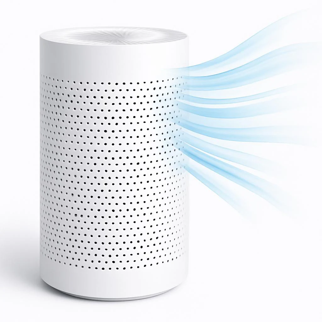 Energy-Efficient Cylindrical Air Purifier with Washable Filters - Image 5