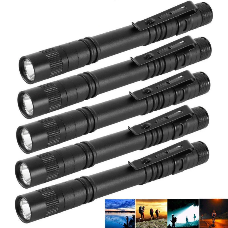Eco-Friendly Rechargeable Aluminum LED Flashlight - Image 9