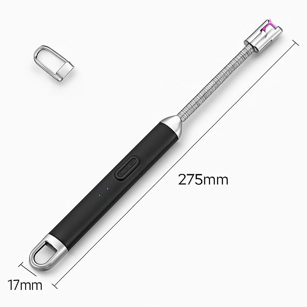 Eco-Friendly Aluminum-Zinc USB Rechargeable Lighter - Image 9