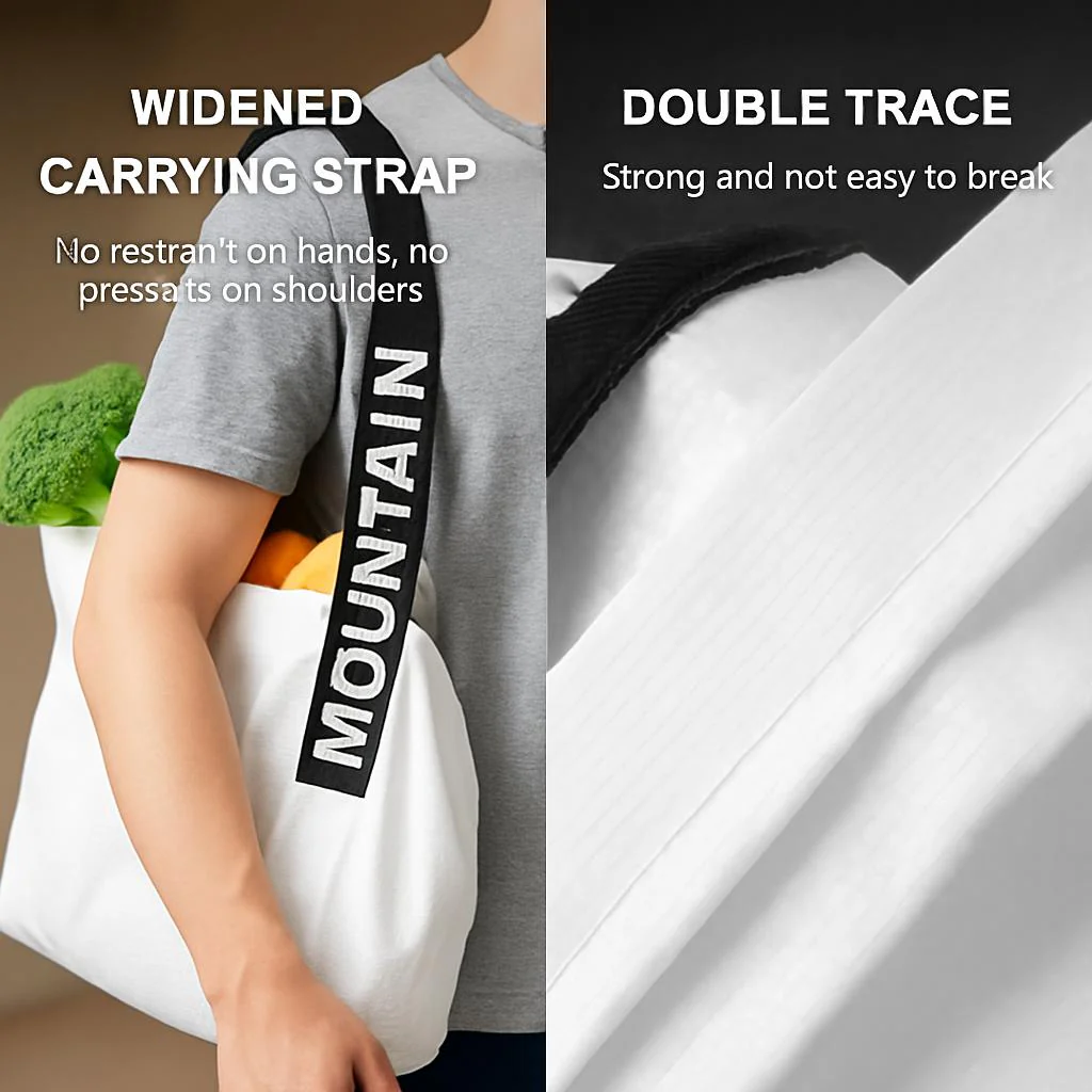 Eco-Friendly Reusable Shopping Bag - Sustainable, Durable, Zero-Waste - Image 3