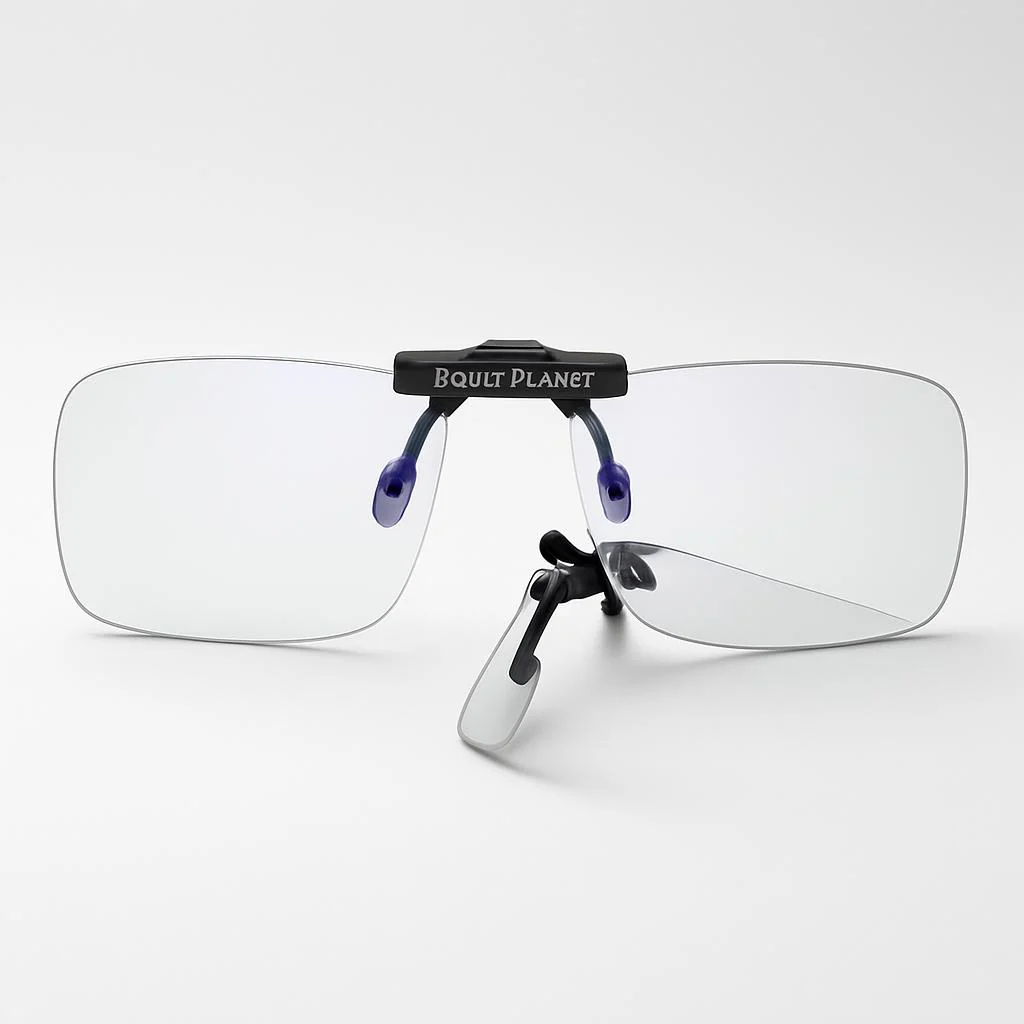 Anti-Fatigue Clip-On Glasses for Blue Light Protection - Image 6