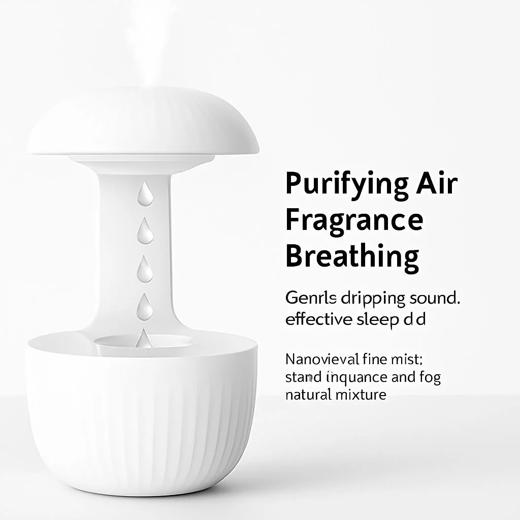 Anti-Gravity Water Droplet Humidifier - Eco-Friendly, Energy Efficient, Smart Control - Image 3