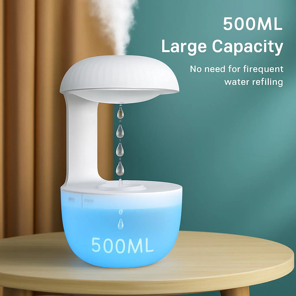Anti-Gravity Water Droplet Humidifier - Eco-Friendly, Energy Efficient, Smart Control - Image 5