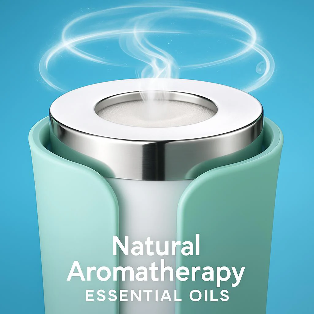 Natural Aromatherapy Essential Oils Set - Eco-Friendly Glass Bottles - Image 4