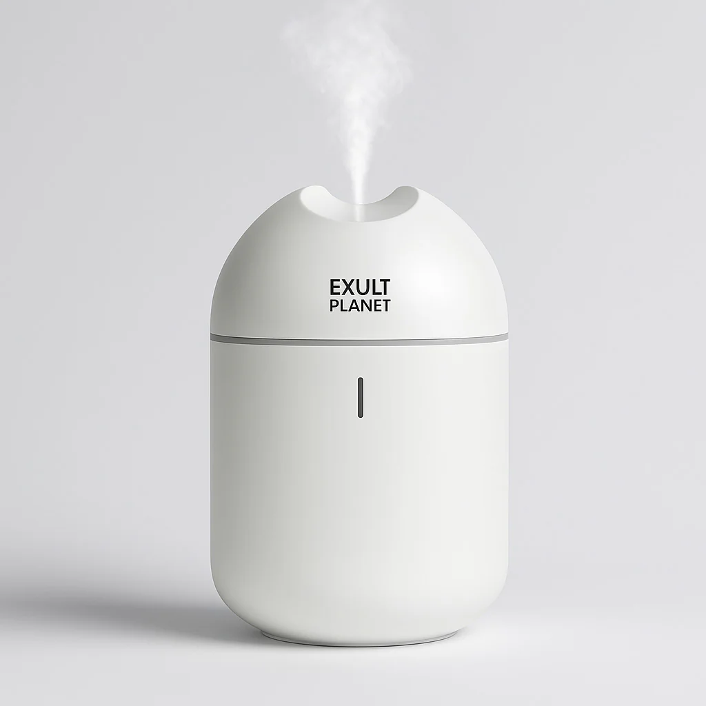 Compact Pink Humidifier for Eco-Friendly Home Wellness