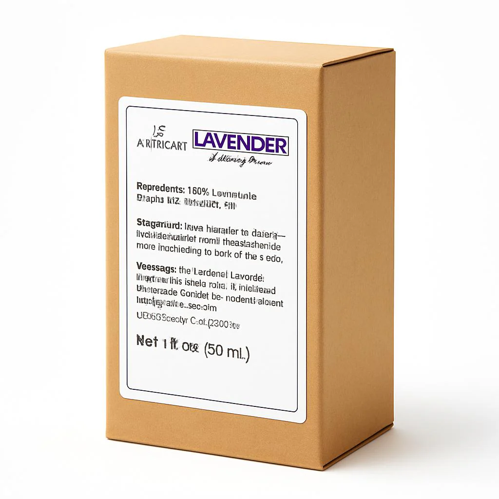 Lavender Essential Oil in Eco-Friendly Glass Bottle for Aromatherapy - Image 4