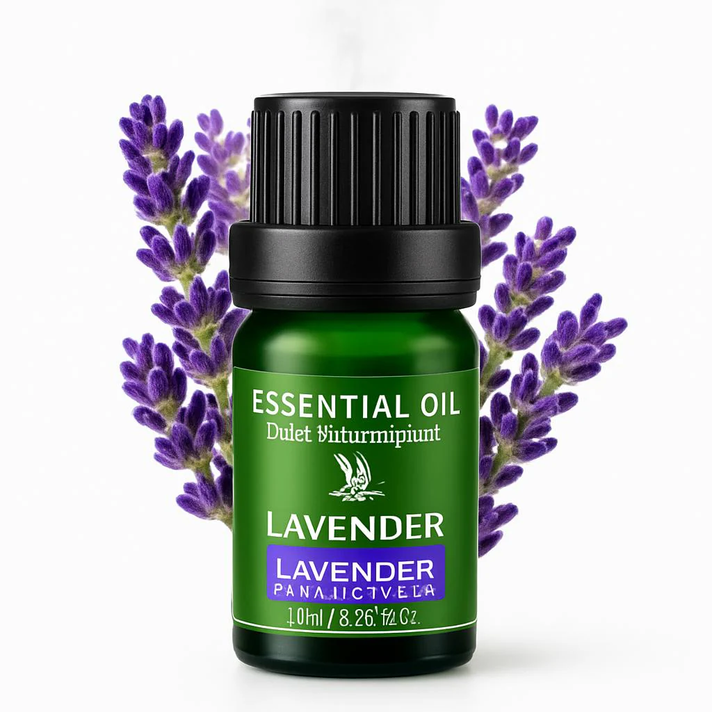 Lavender Essential Oil in Eco-Friendly Glass Bottle for Aromatherapy - Image 7