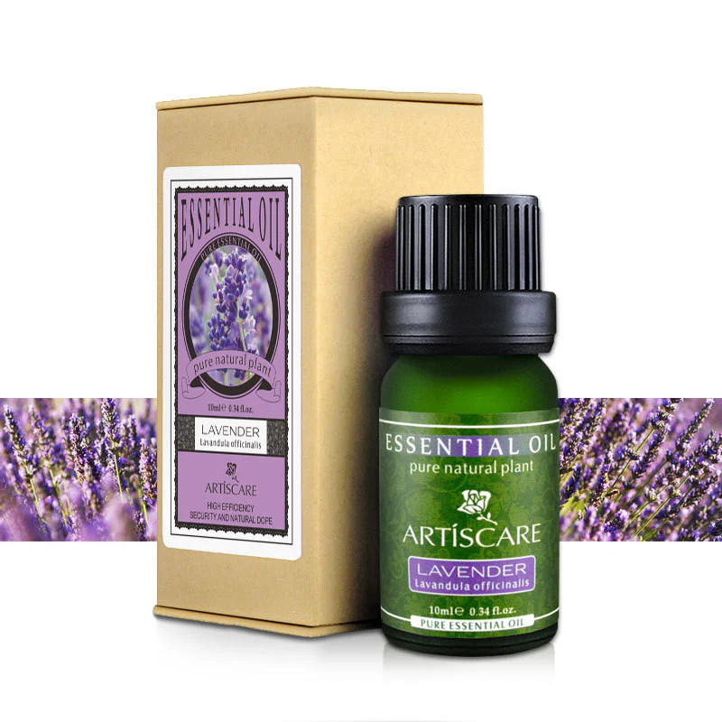 Lavender Essential Oil in Eco-Friendly Glass Bottle for Aromatherapy - Image 9