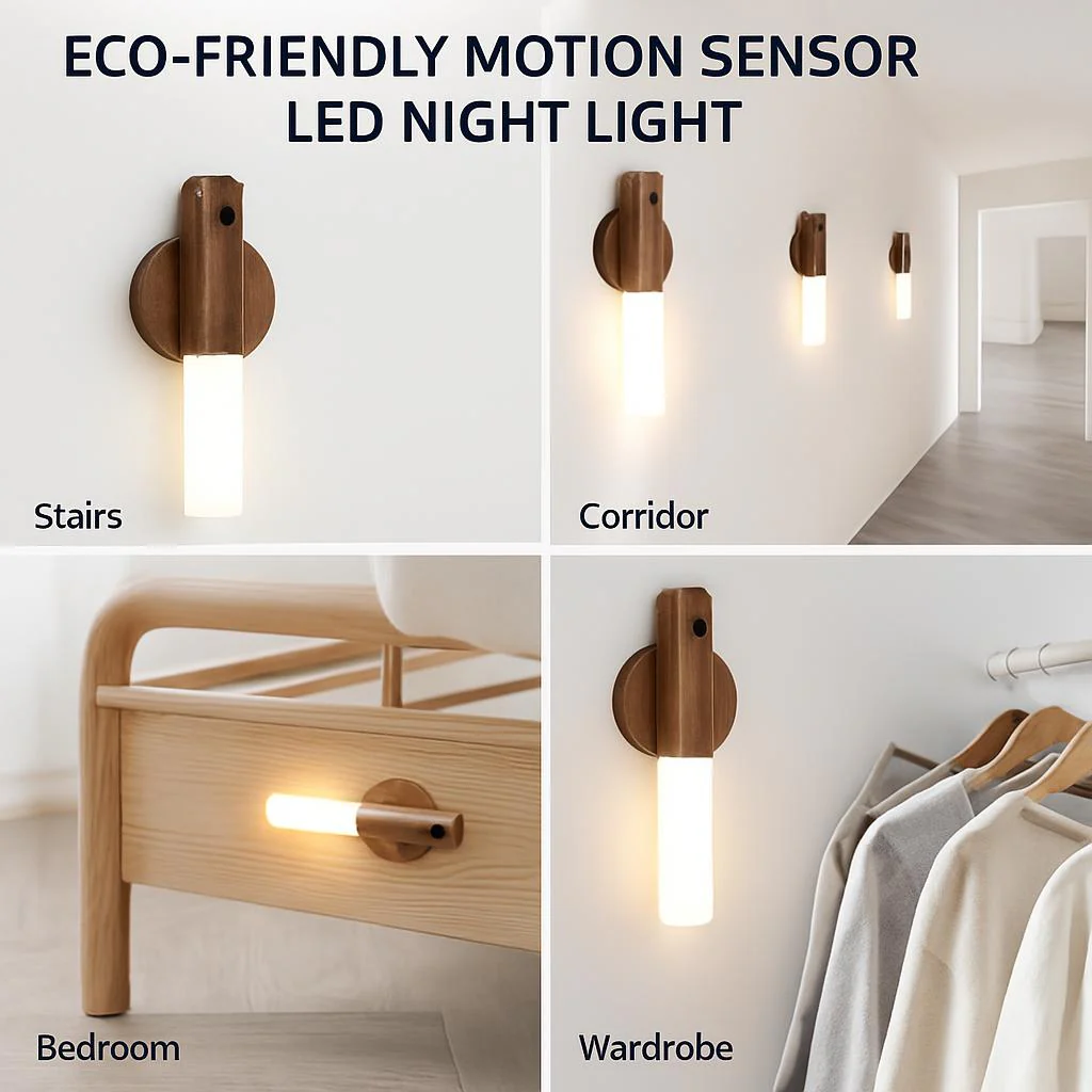Eco-Friendly Motion Sensor LED Night Light - Image 6