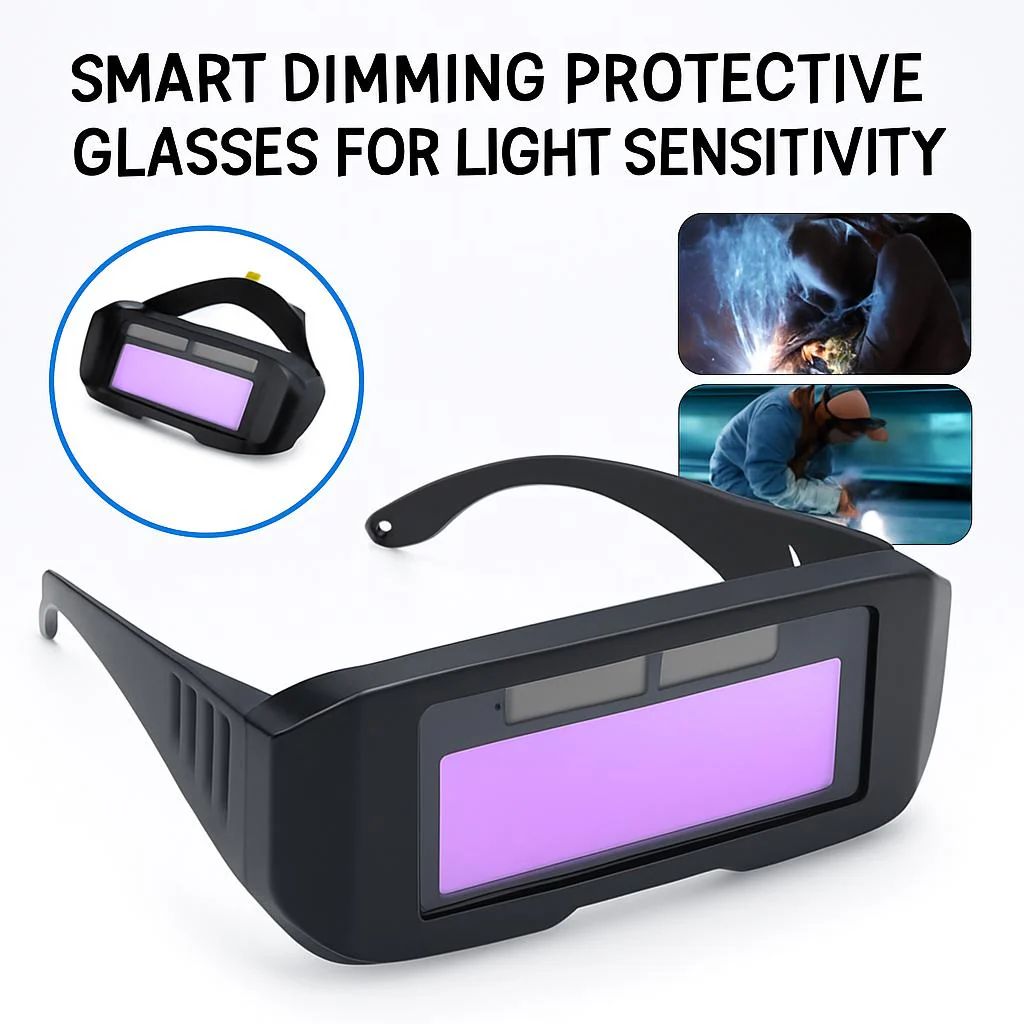 Smart Dimming Protective Glasses for Light Sensitivity - Image 3