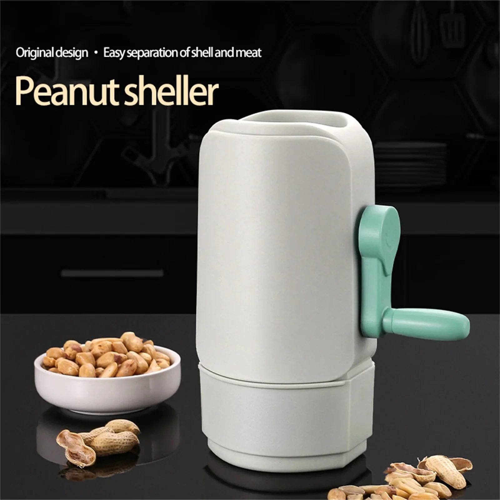 Automatic Peanut Sheller Food Grade Peanut Peeler Efficient Peanut De-Shelling Machine Peanut Opener Kitchen Gadget Accessories - Image 5