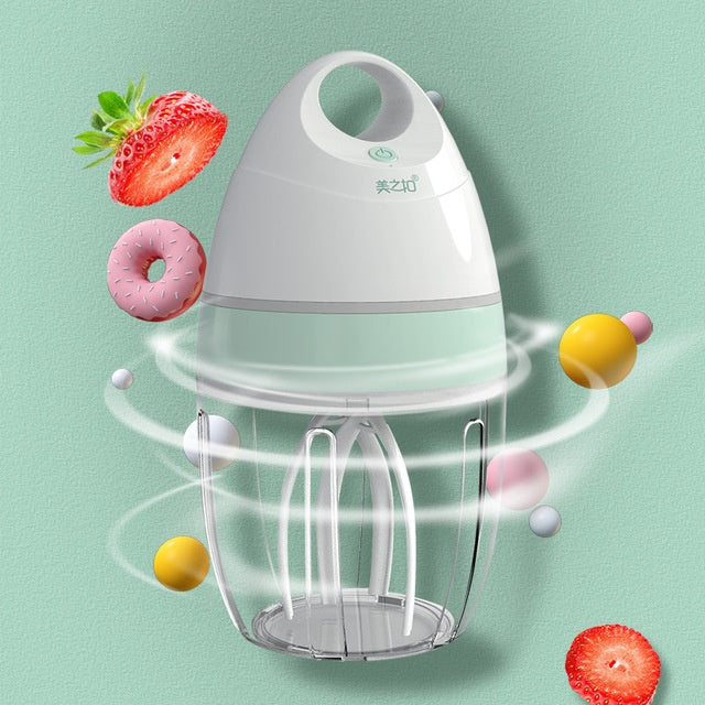 Eco-Friendly Electric Whisk Mixer for Cream & Eggs - Image 11