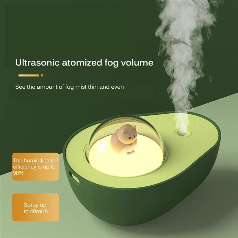 Avocado Mini USB Humidifier & Night Light - Image 10