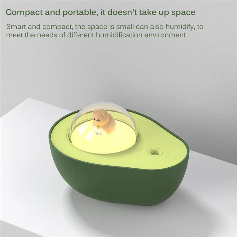 Avocado Mini USB Humidifier & Night Light - Image 12