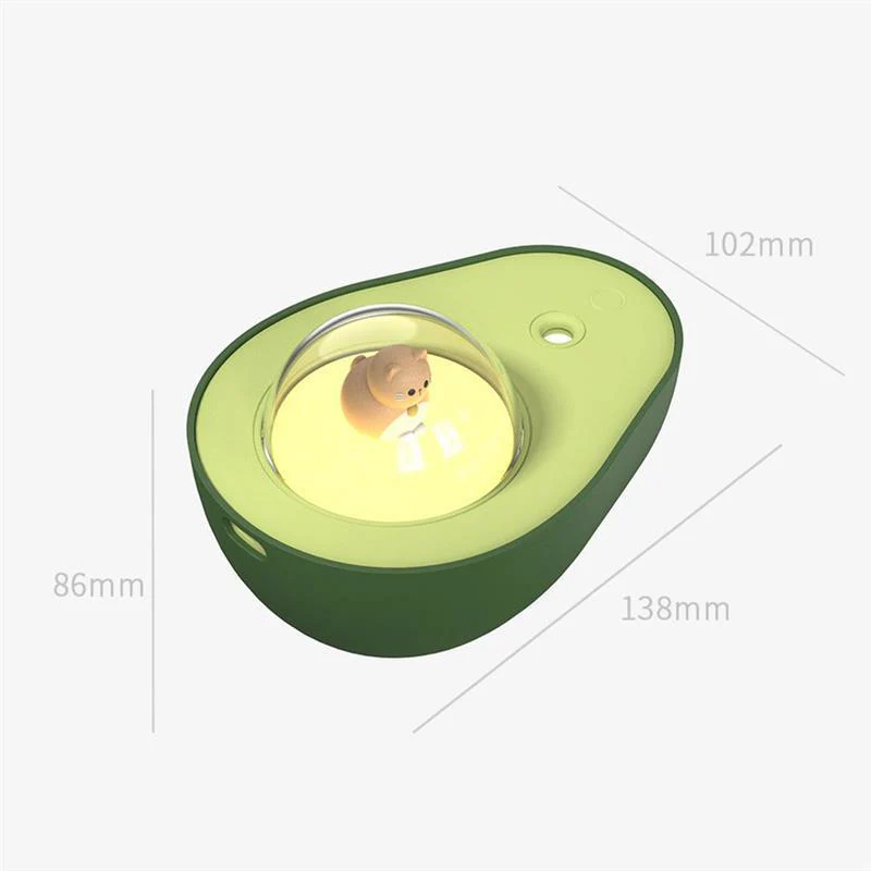 Avocado Mini USB Humidifier & Night Light - Image 13