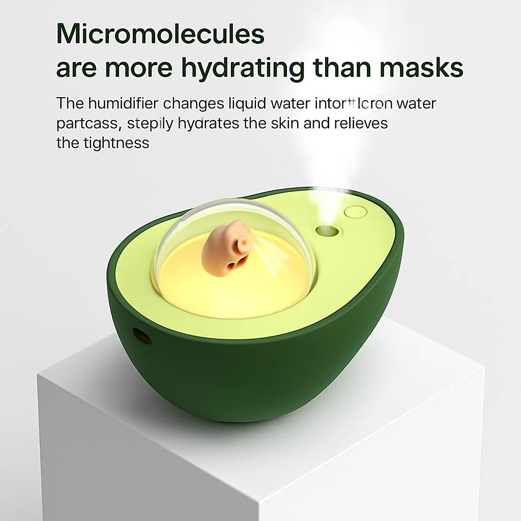 Avocado Mini USB Humidifier & Night Light - Image 3