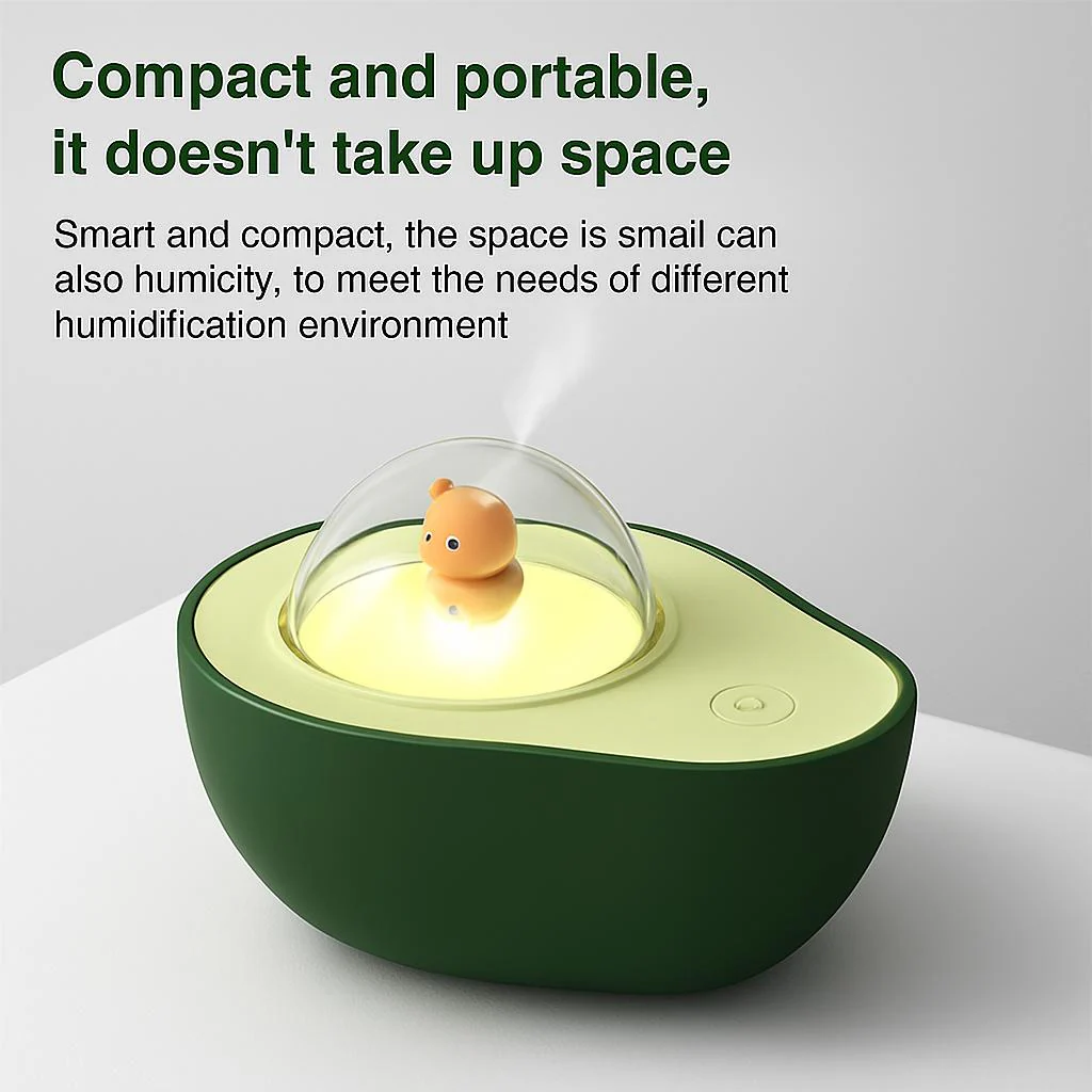 Avocado Mini USB Humidifier & Night Light - Image 6