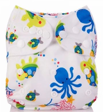 Baby Adjustable Cloth Diapers – Washable & Reusable Snap Diapers (3–13 kg) - Image 14