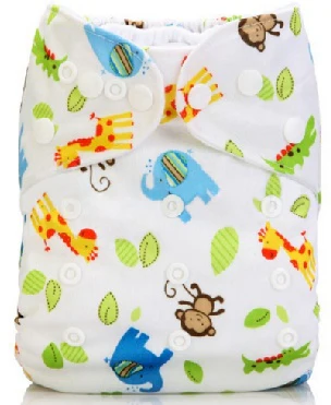 Baby Adjustable Cloth Diapers – Washable & Reusable Snap Diapers (3–13 kg) - Image 24
