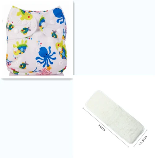 Baby Adjustable Cloth Diapers – Washable & Reusable Snap Diapers (3–13 kg) - Image 38