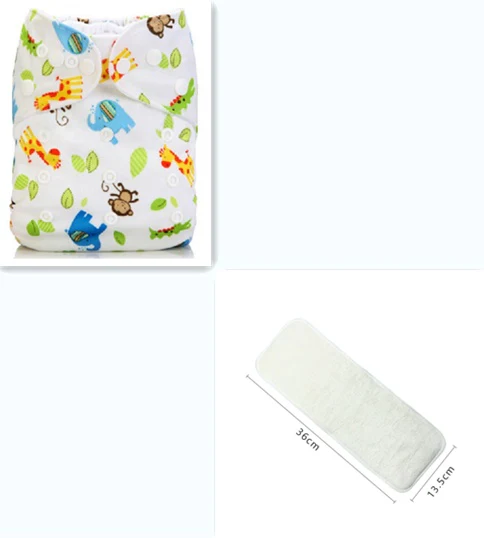 Baby Adjustable Cloth Diapers – Washable & Reusable Snap Diapers (3–13 kg) - Image 49