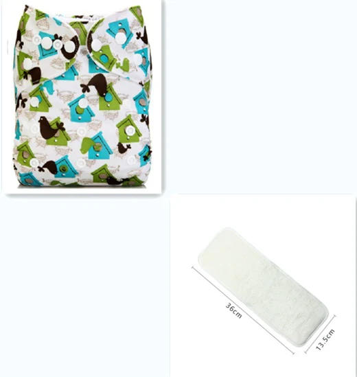 Baby Adjustable Cloth Diapers – Washable & Reusable Snap Diapers (3–13 kg) - Image 7