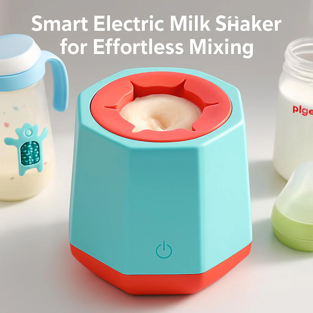 Smart Electric Milk Shaker for Effortless Mixing - Image 3