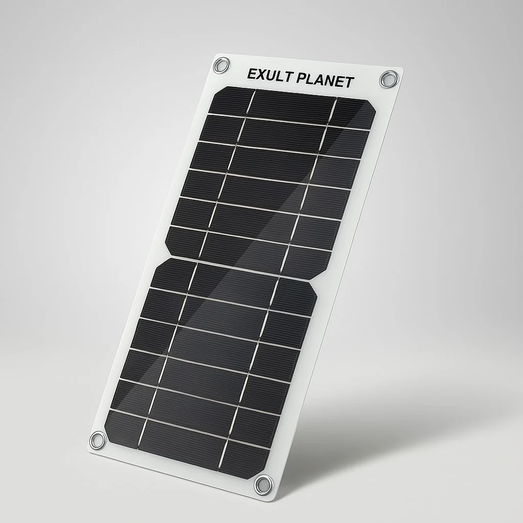 Portable Solar Panel Charger for Eco-Friendly On-the-Go Power