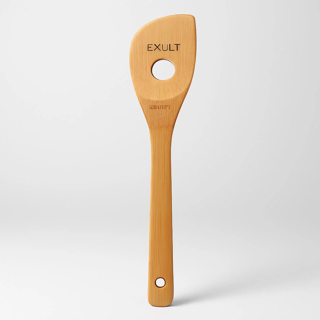 Eco-Friendly Bamboo Kitchen Utensil Set - Sustainable & Durable - Image 8