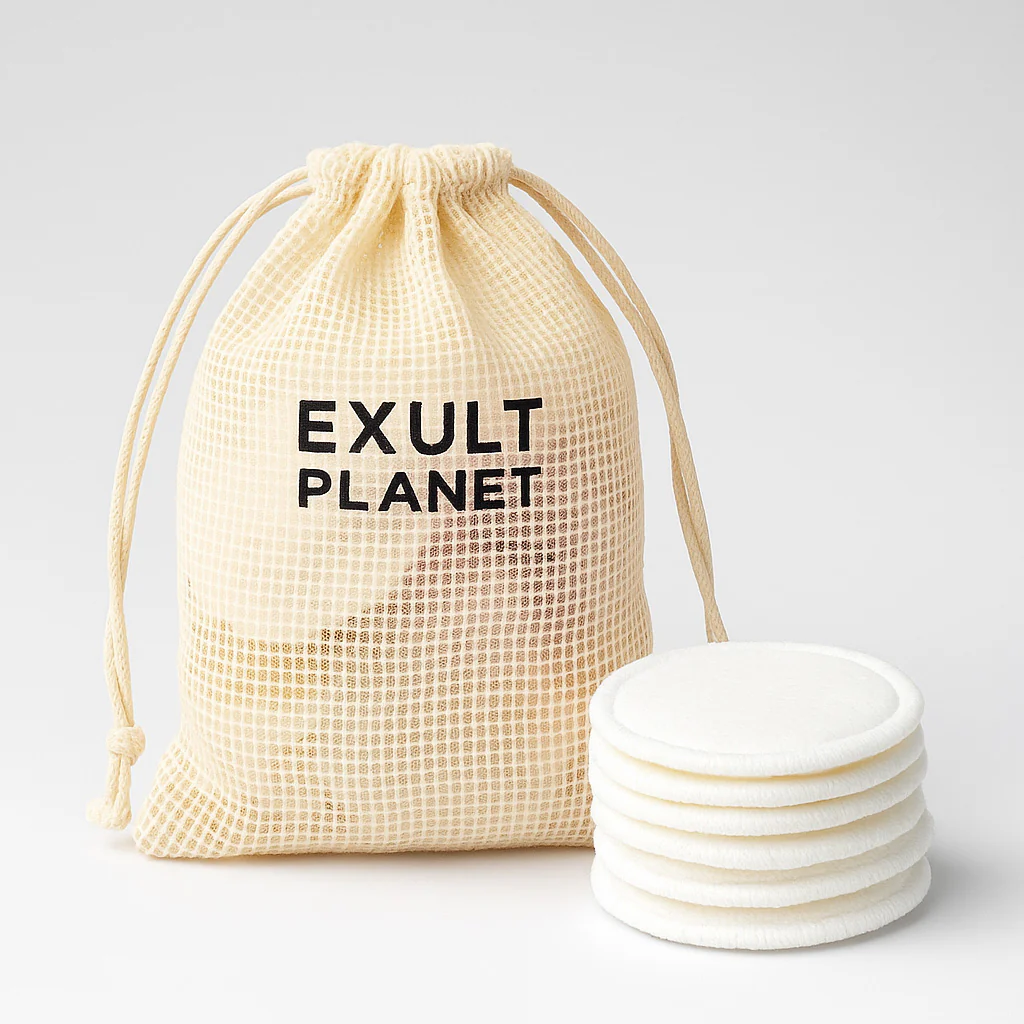 Eco-Friendly Bamboo Cotton Remover Pads