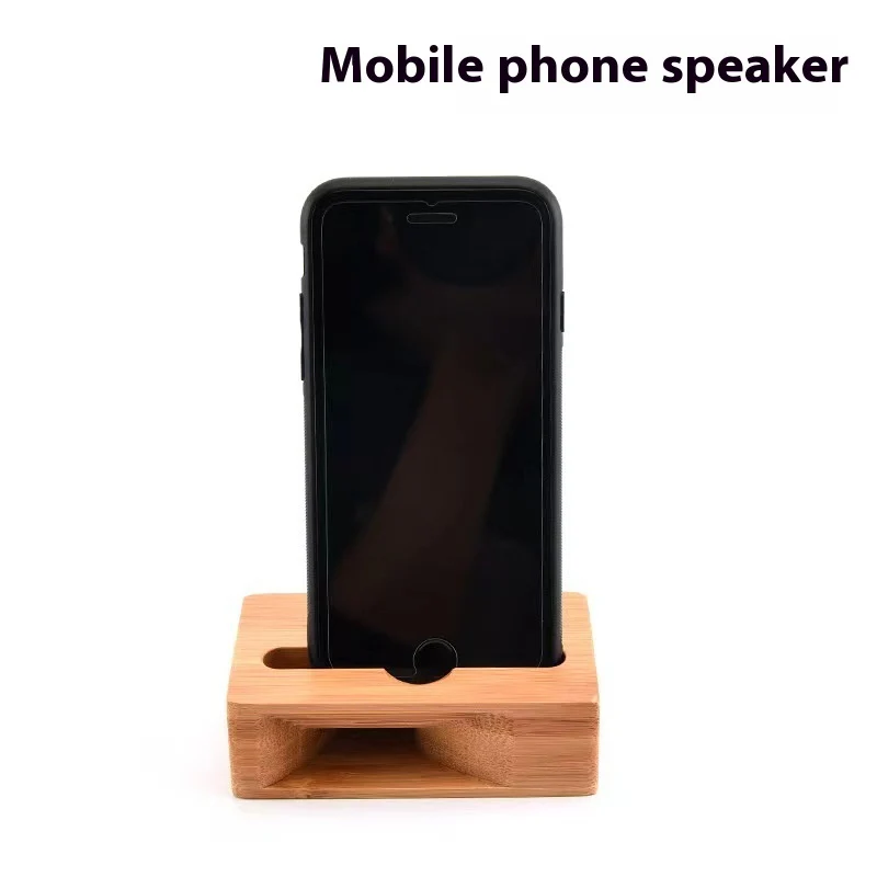 Bamboo Passive Amplifier - Eco-Friendly Natural Wood Speaker - Image 12