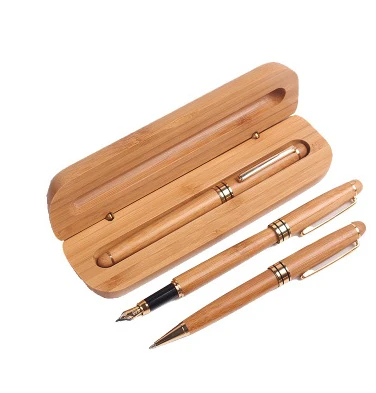 Eco-Friendly Bamboo Pen with Case - Image 15