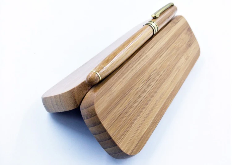 Eco-Friendly Bamboo Pen with Case - Image 19