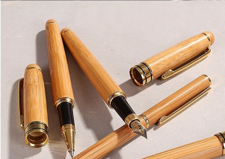 Eco-Friendly Bamboo Pen with Case - Image 22