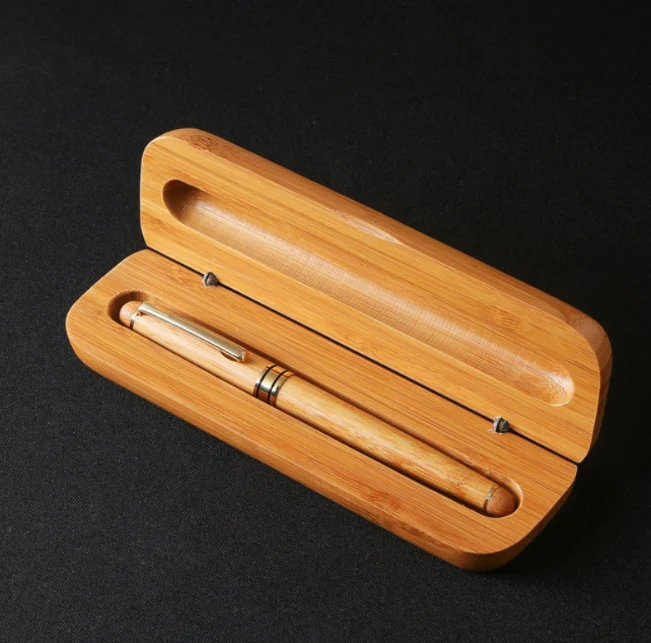 Eco-Friendly Bamboo Pen with Case - Image 23