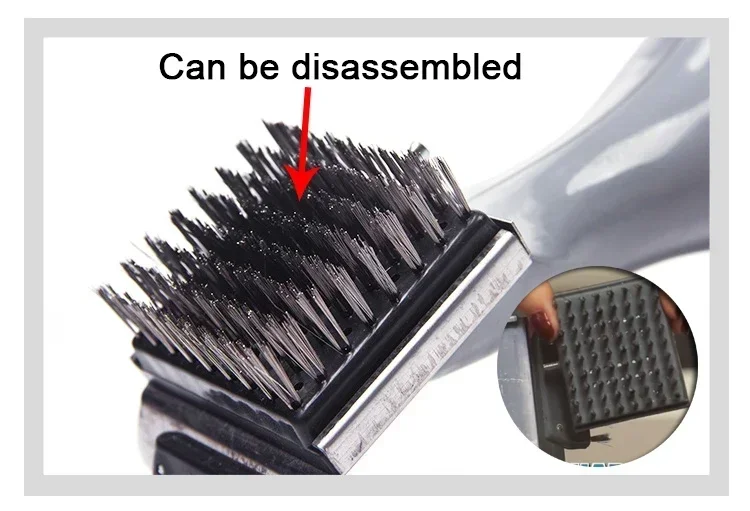Barbecue Grill Steam Cleaning Brushes BBQ Water Spray Cleaner Brush Grill Accessories Cooking Kitchen Tool Outdoor Grill Brush - Image 12