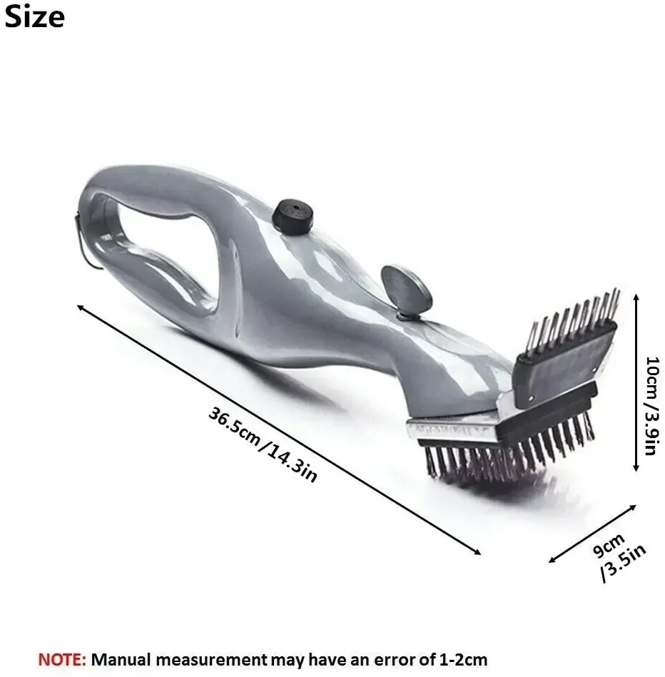 Barbecue Grill Steam Cleaning Brushes BBQ Water Spray Cleaner Brush Grill Accessories Cooking Kitchen Tool Outdoor Grill Brush - Image 17
