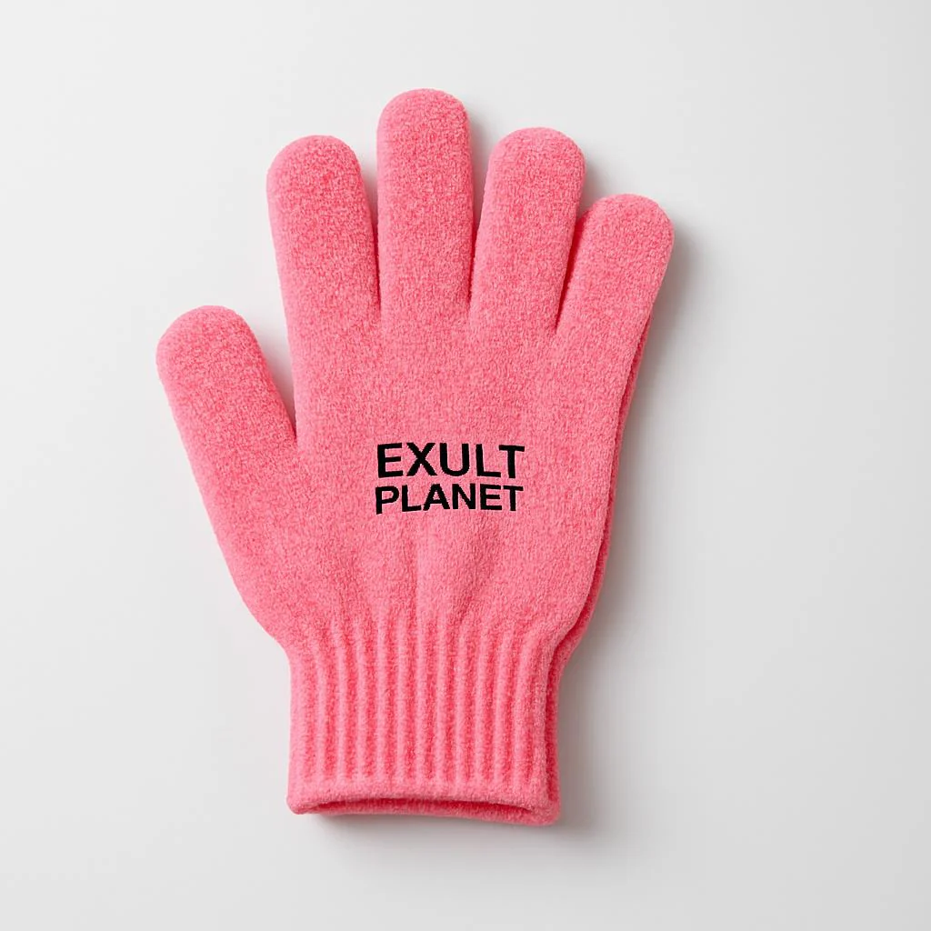 Eco-Friendly Candy Color Mud Exfoliating Bath Gloves - Image 11