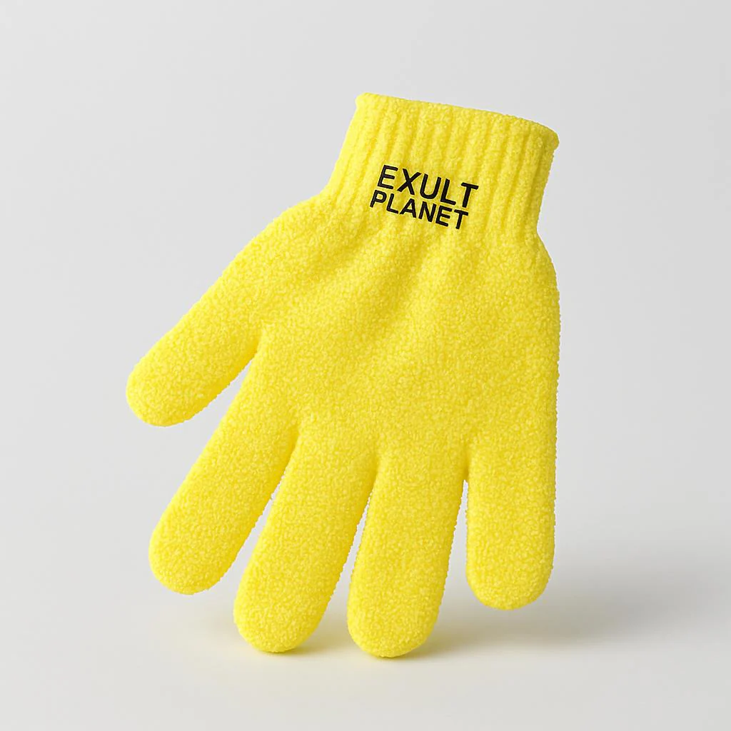Eco-Friendly Candy Color Mud Exfoliating Bath Gloves - Image 15