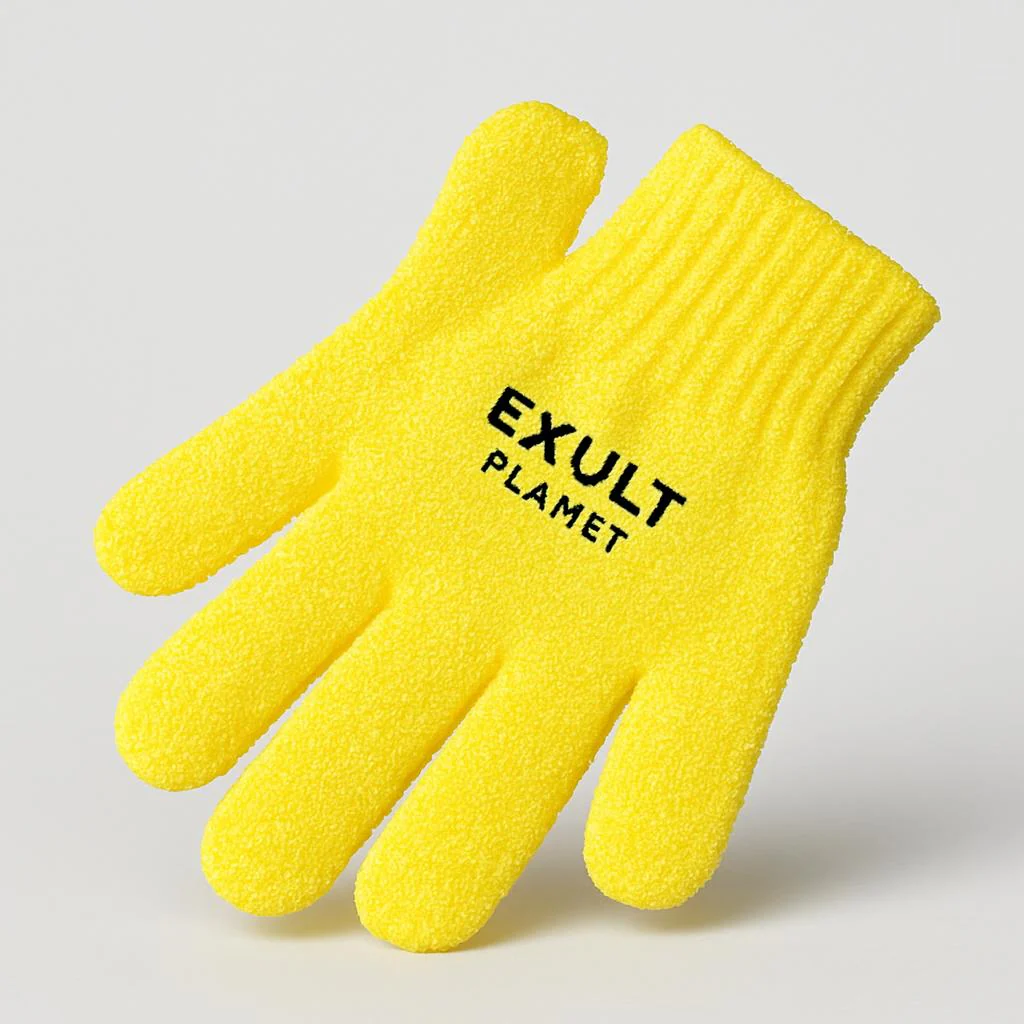 Eco-Friendly Candy Color Mud Exfoliating Bath Gloves - Image 21