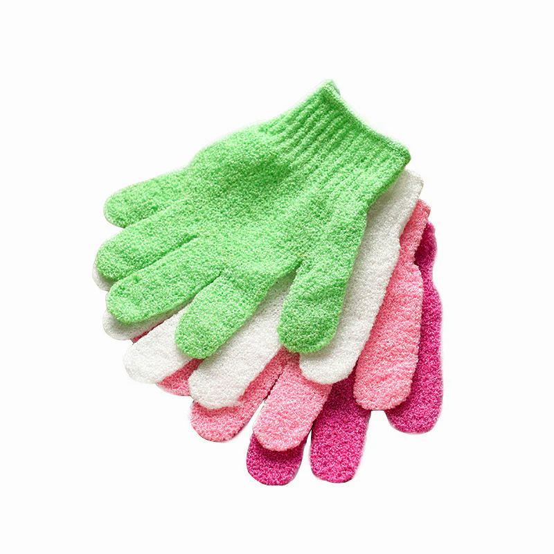 Eco-Friendly Candy Color Mud Exfoliating Bath Gloves - Image 24